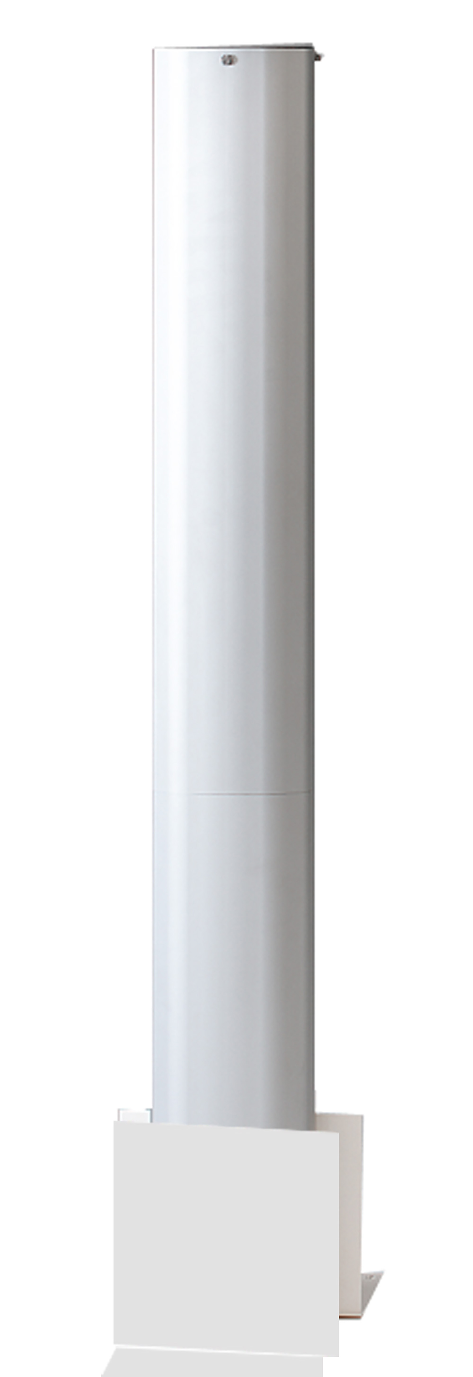 ALUMINIUMSTOLPE MVR-A OVAL LEV. M JORDANKARE