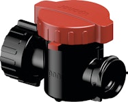 OUTLET VALVE UPONOR AQUA PLUS PPM RED