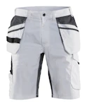 SHORTS BLÅKÄDER STORLEK C50 VIT/MÖRKGRÅ