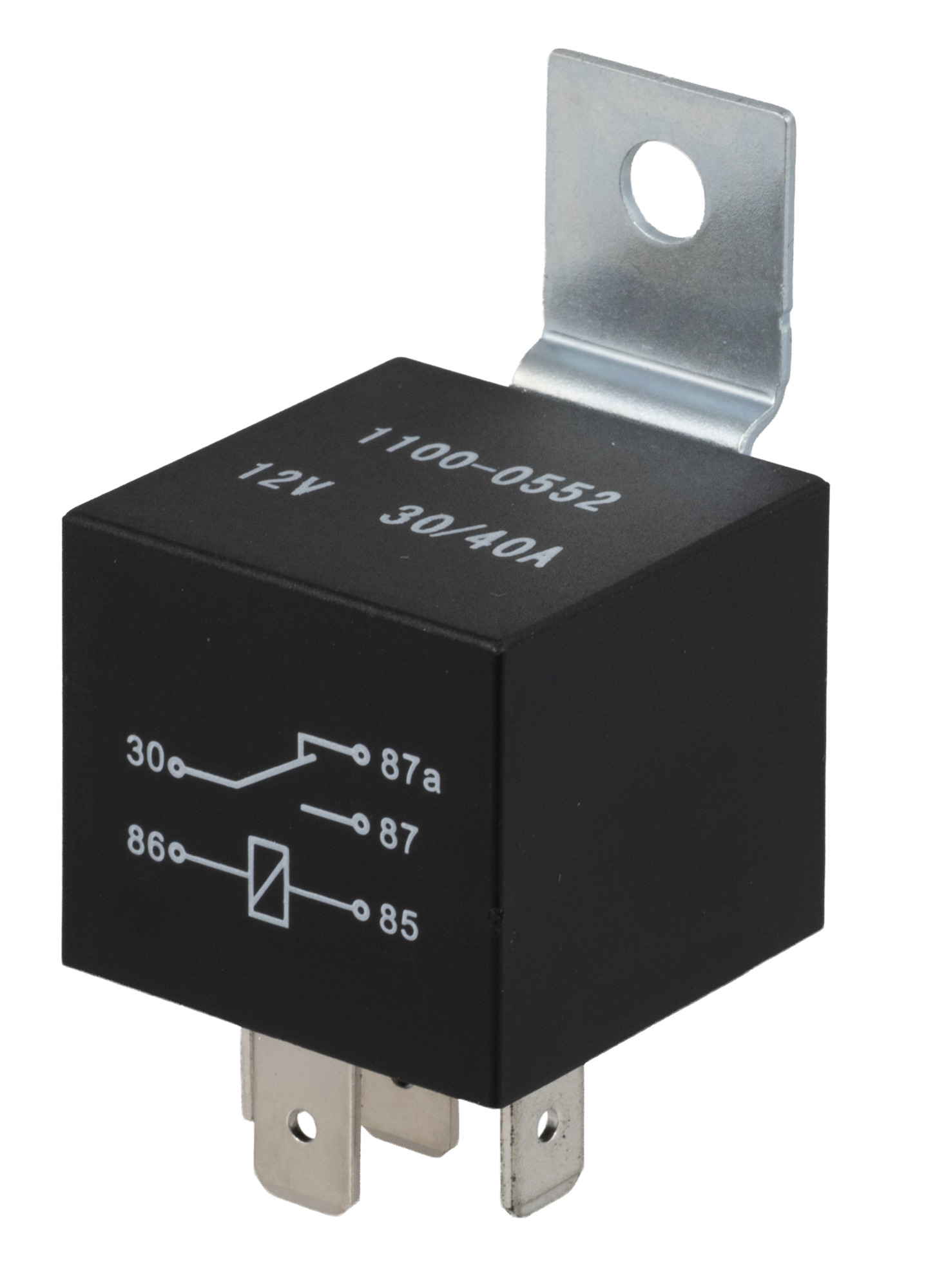 KYTKENTÄRELE 12V 30/40A 87A  5-NAP, PITIMELLÄ