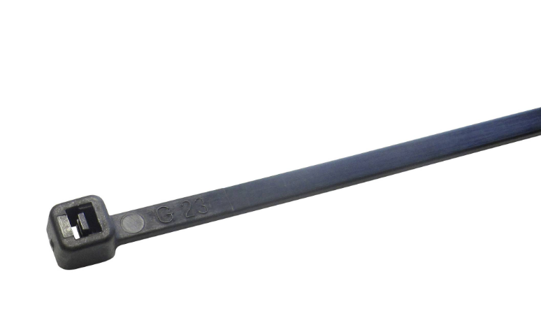 wkk Kabelių dirželis 300x4.8mm 100vnt/pak juodas