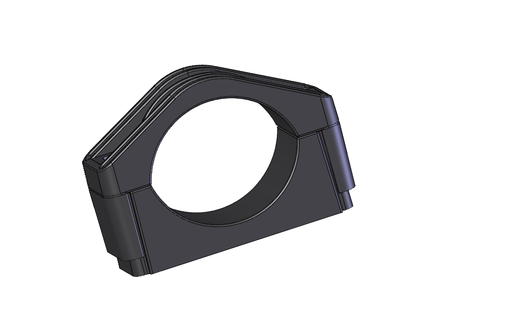 CABLE CLAMP ELRAF SINGLE KO 165 V0 1x129-165mm (M16)