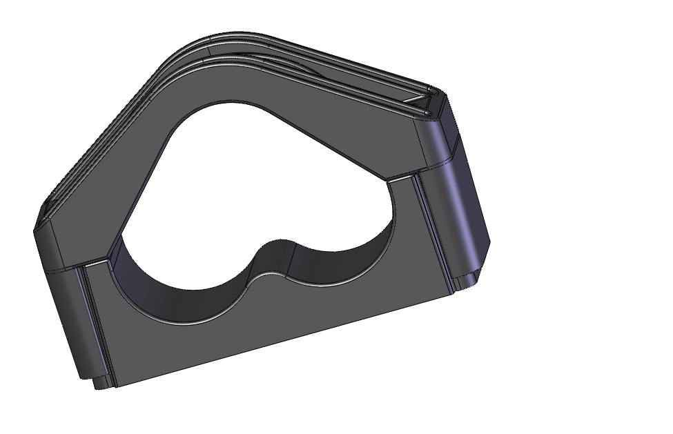 CABLE CLAMP ELRAF TRIPLE KO3 78-95 V0 3x78-95mm (M16)