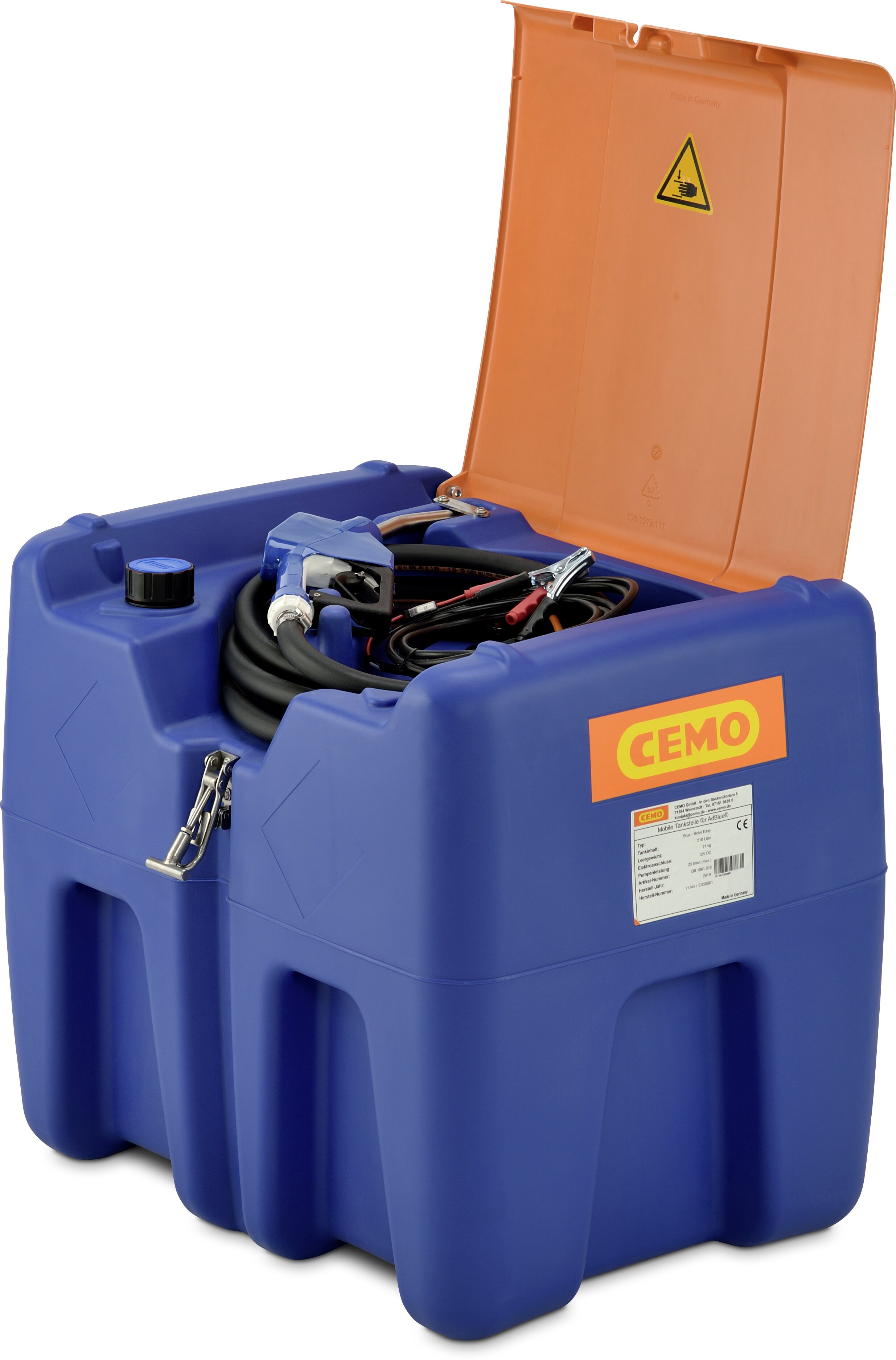 BLUE-MOBILE EASY 210L KANNELLA 12V PUMPPU