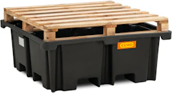 PE SPILL PALLET 440/4 WITHOUT GRATE