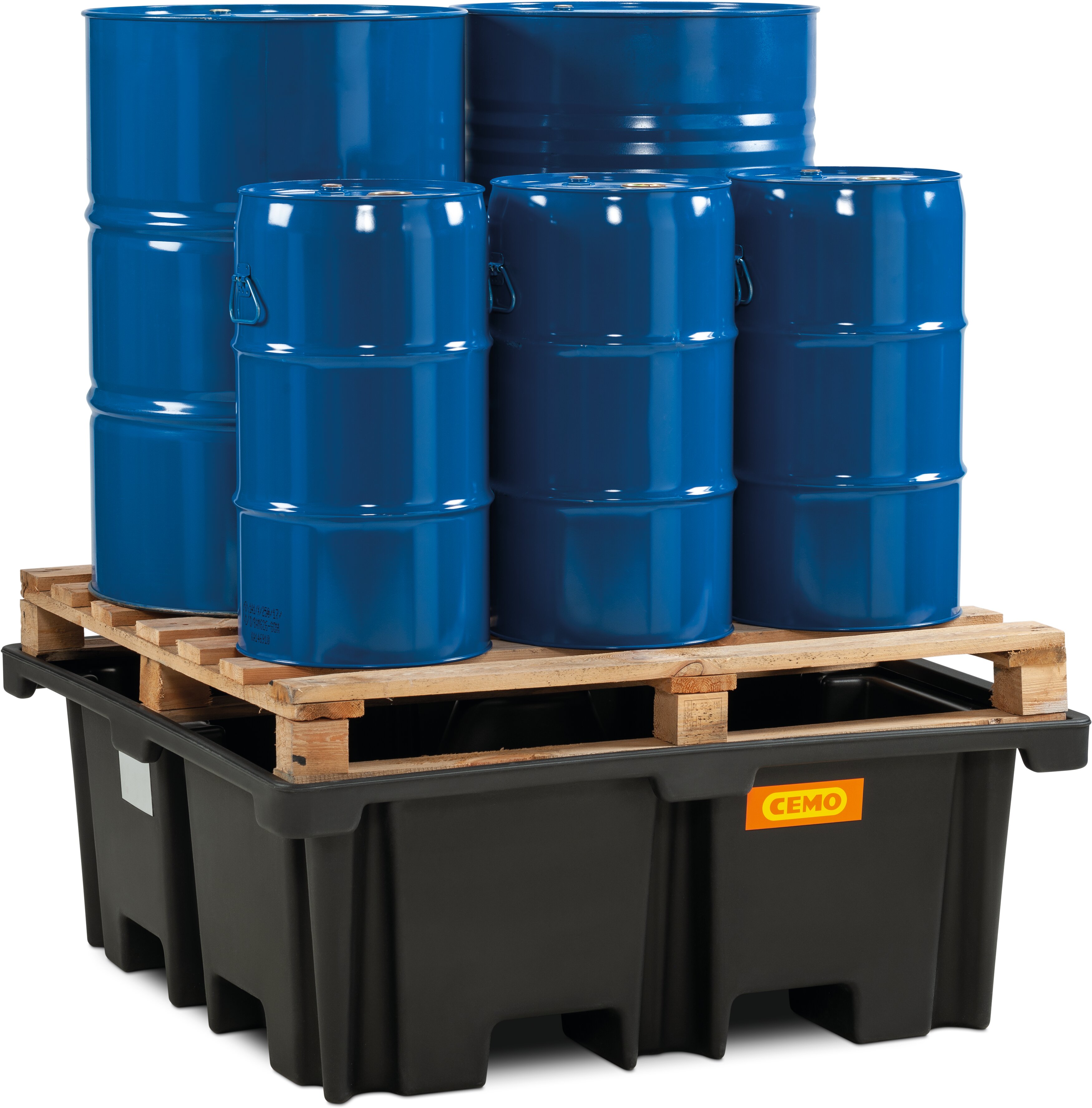 cemo Pe spill pallet 440/4 without grate