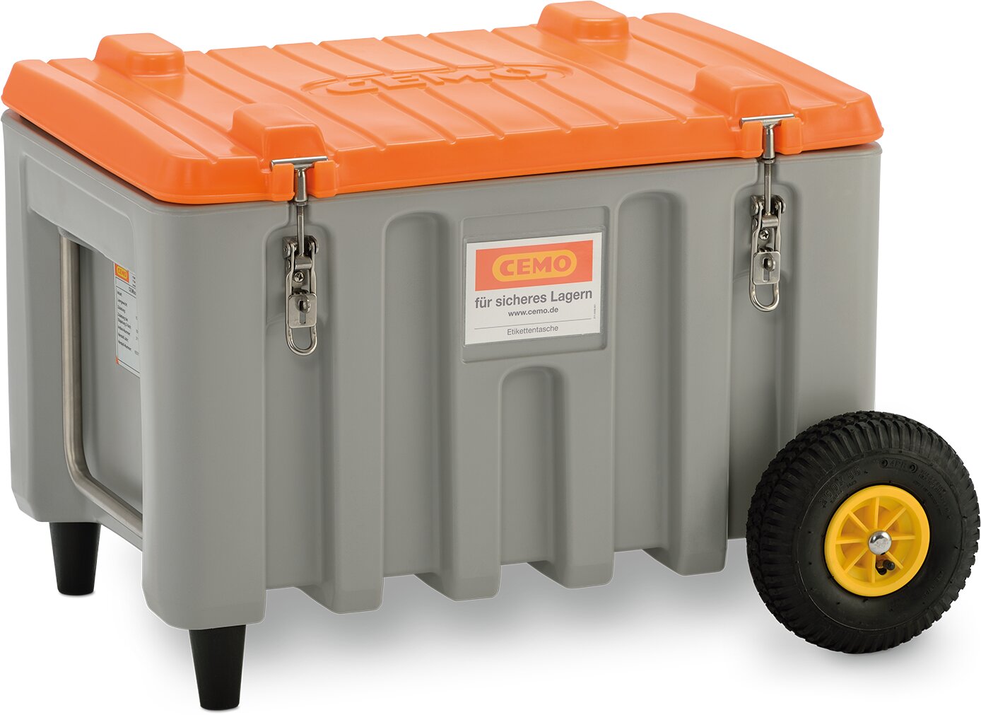 CEMBOX 150L TROLLEY STORAGE OFFROAD GREY/ORANGE