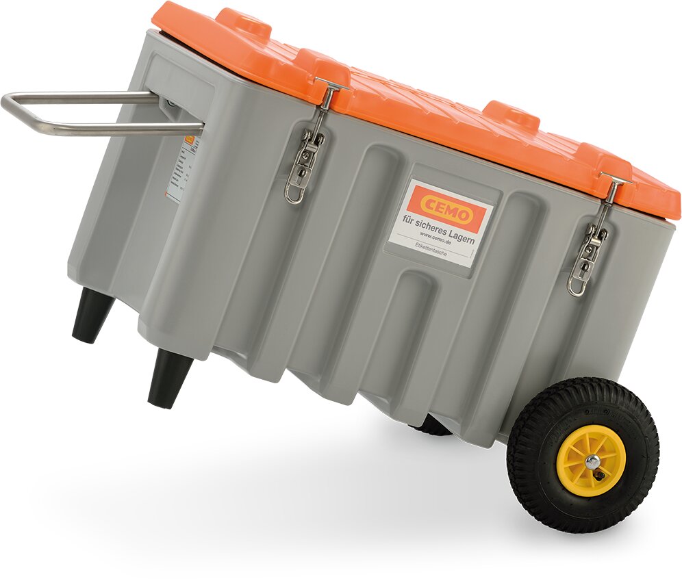 cemo Cembox 150l vaunu säilö offroad harmaa/oranssi