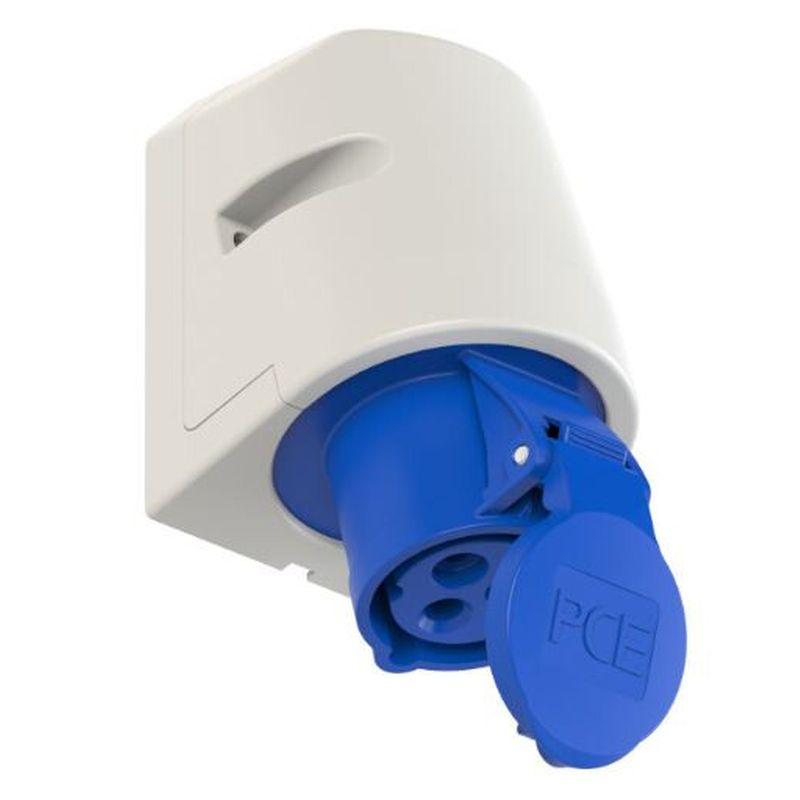 WALL MOUNT RECEPTACLE ONNLINE 16A 3P 6H 230V IP44 SURF