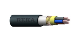 COPPER POWER CABLE-HF XCMK-HF C 4x10+10  D500 Cca
