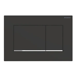 geberit Actuator plate geberit sigma30 matt black/chrome