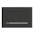 geberit Actuator plate geberit sigma30 matt black/chrome