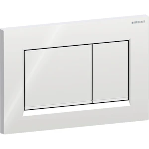 geberit Tryckplatta geberit sigma20 kantig krom/mattkrom