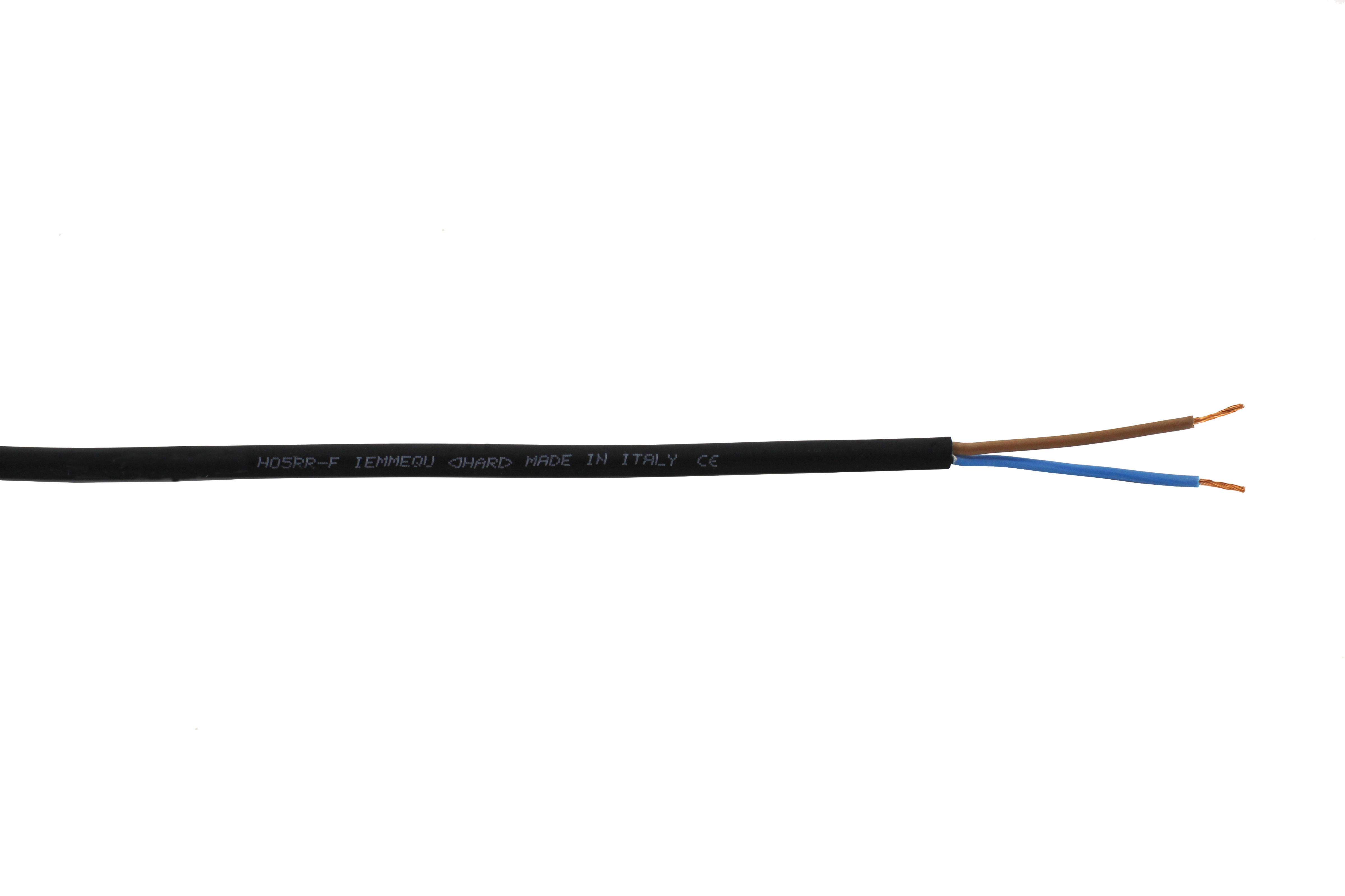böhm kabel Kumikaapeli h05rr-f 2x0,75 k1000