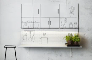 saas instrumentti Sisustusvalaisin highline grow kasvivalaisin