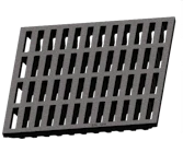 GRATING SQ 500x500 SQ D400