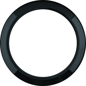 hager Täckbricka f. termost./rörelsed/vdi svart