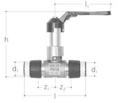 PALLOVENTTIILI KARAJATK. D32 PN10