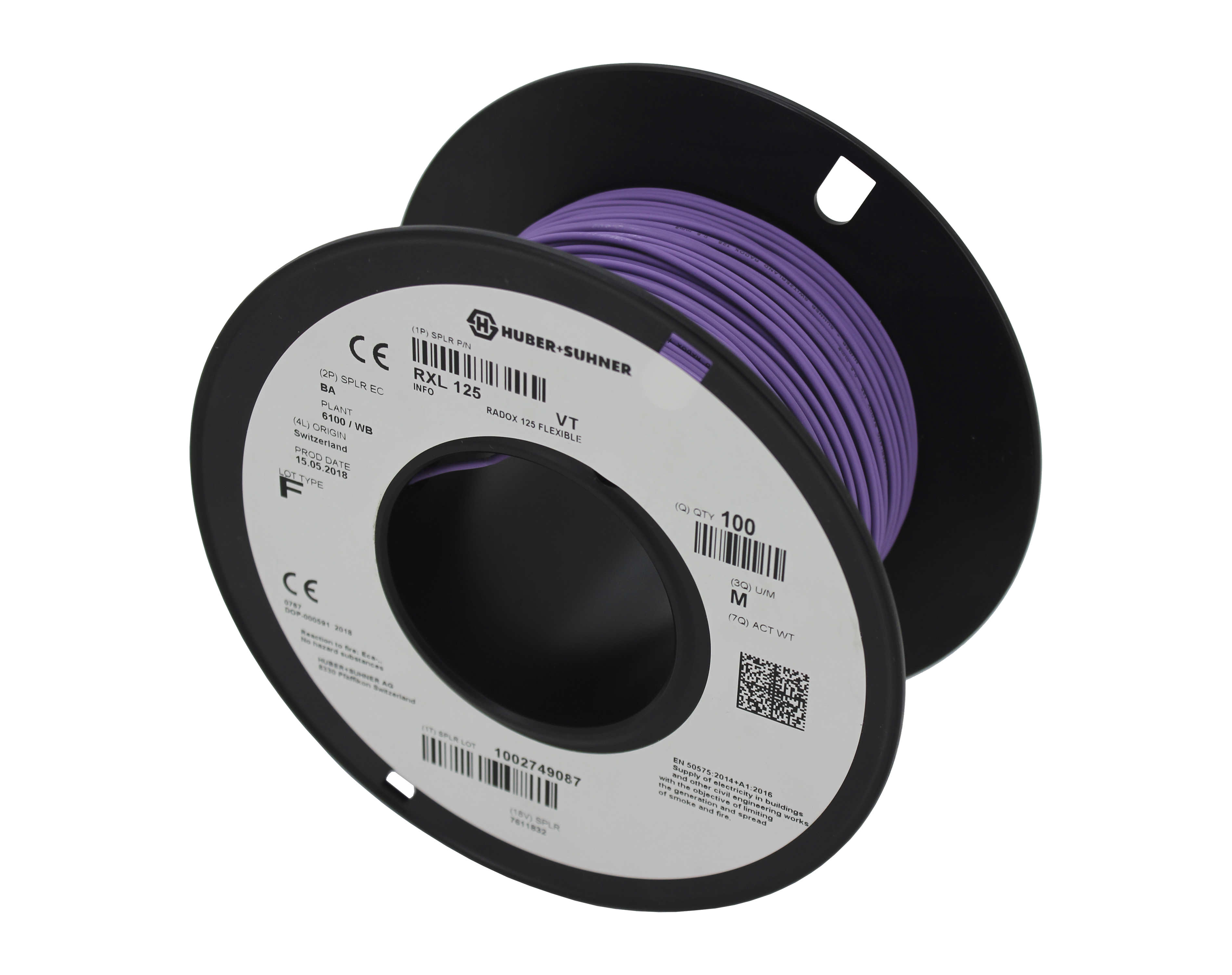 radox Installation lead-hf radox 125 1,5 violet d100 eca