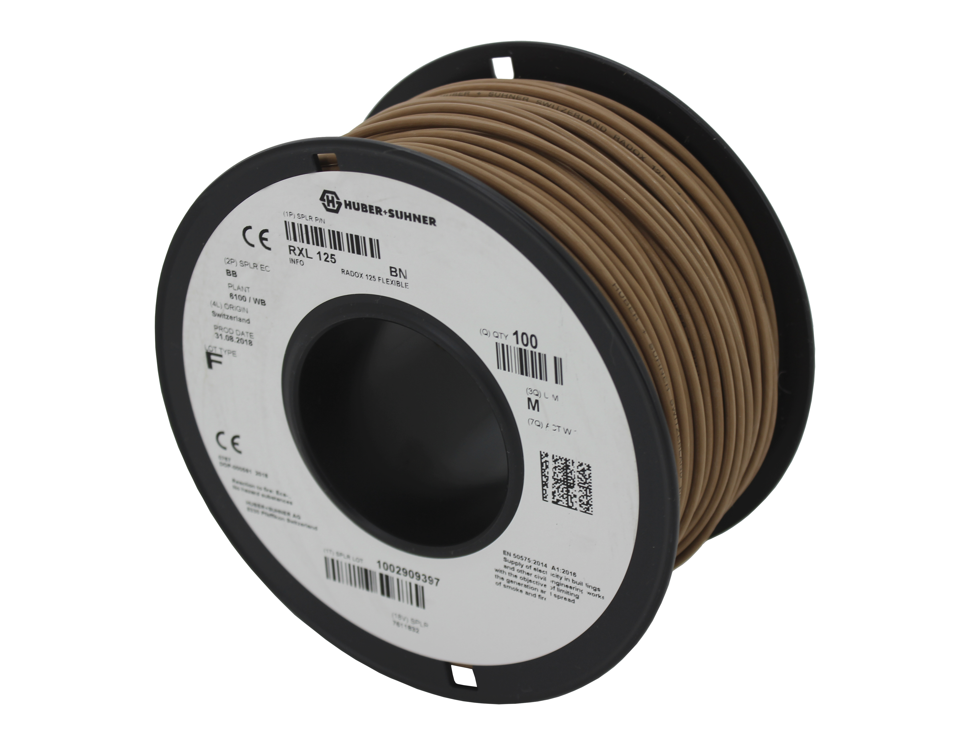 radox Installation lead-hf radox 125 6 brown d100 eca
