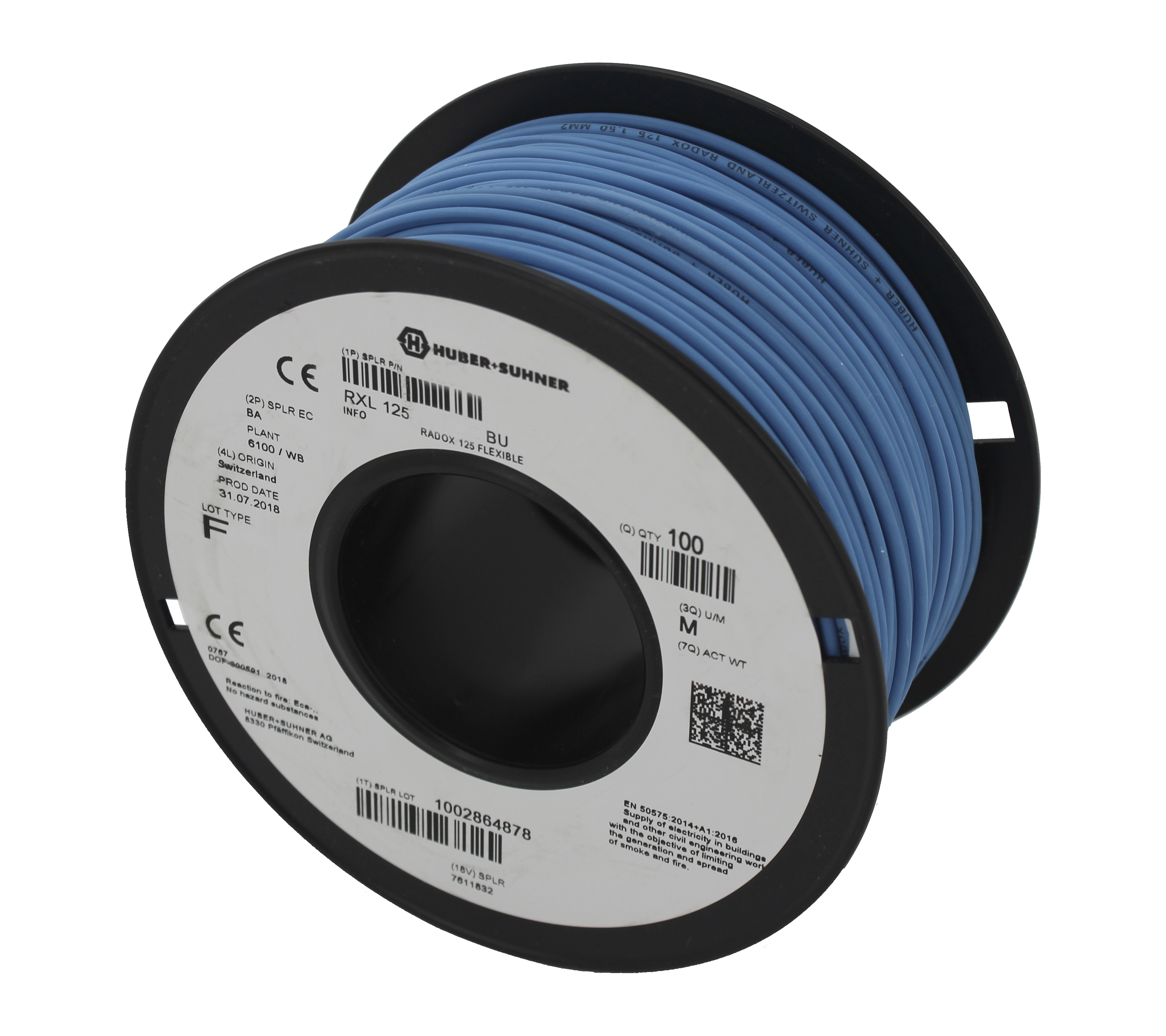 radox Installation lead-hf radox 125 1 blue d100 eca