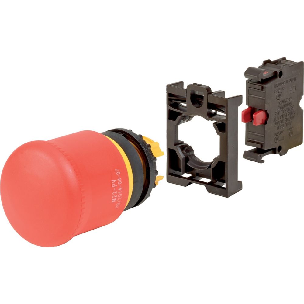 Nødstoppknapp blisterpakk M22-PV-K01-BVP
