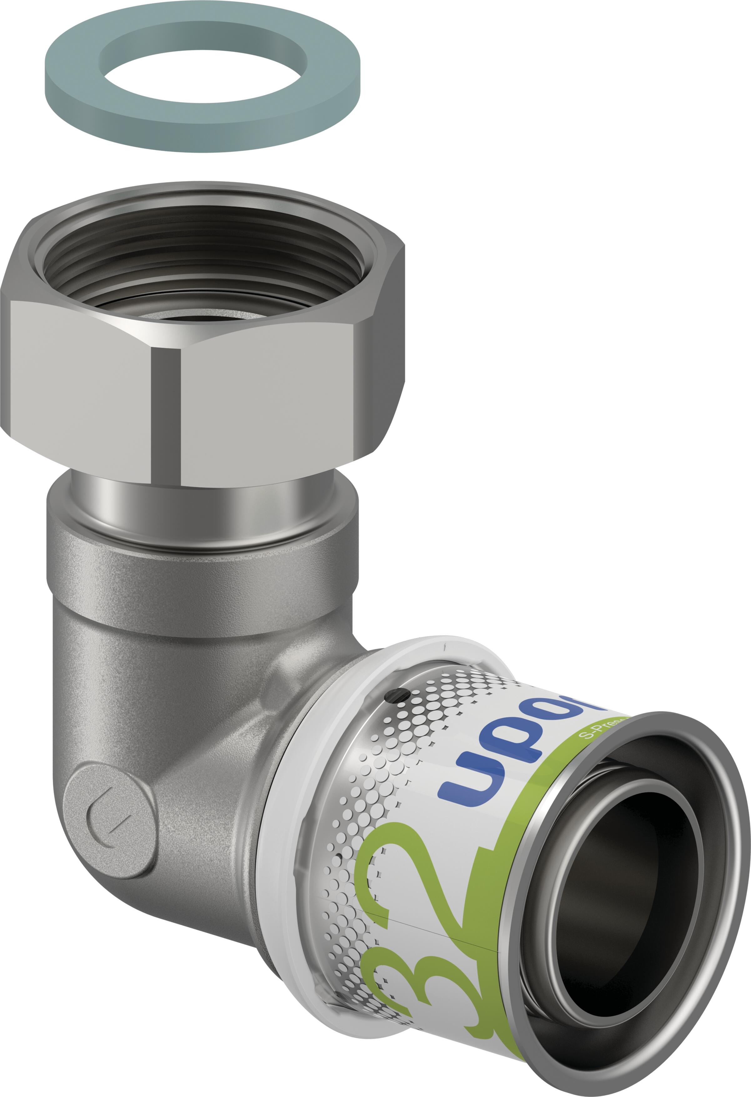VINKEL UPONOR 90 32x32 S-PRESS PLUS DR