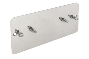 undefined Pinta-asennuslevy 150mm väli 235x100x2 rst