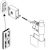 hansgrohe Wall bar spacer hansgrohe crometta varia showerpipe