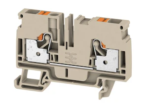 weidmüller Gjennomgangsklemme 6 mm², push-in, beige