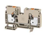 GJENNOMGANGSKLEMME 10 MM², PUSH-IN, BEIGE