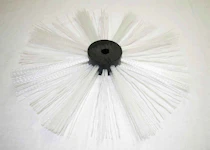 ROUND DUCT BRUSH HARD 100MM