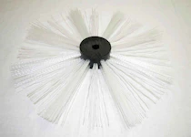 ROUND DUCT BRUSH HARD 250MM