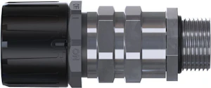 flexicon Protective hose conn. plastic fpau16-bm16-cg-emc black