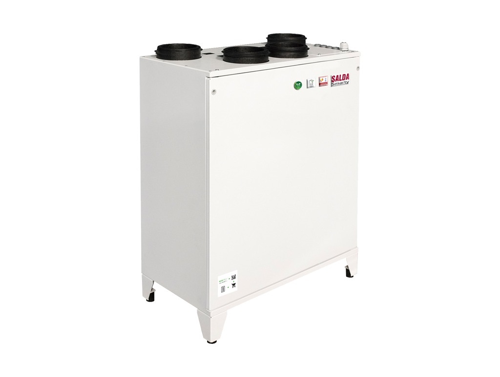 Vėdinimo įrenginys Smarty 2X V 1.1, 182m³/h, 50Pa, el.pašild.- 0,6kW