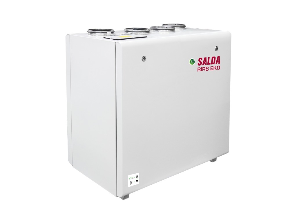 Vėdinimo įrenginys RIRS 400 VEL EKO 3.0, 388m³/h, 50Pa, el.šild.- 1.2kW