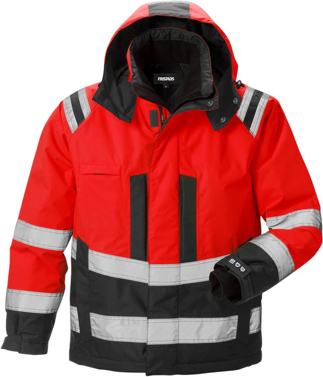 fristads Vinterjacka fristads hi-vis 4035 gtt 396 stl s