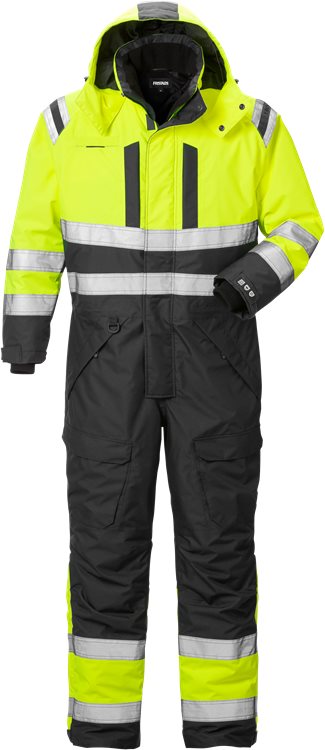 fristads Vinteröverallt fristads hi-vis 8015 gtt 196 stl l