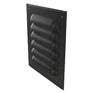 flexit Sjalusirist flat stål, 150x150 sort