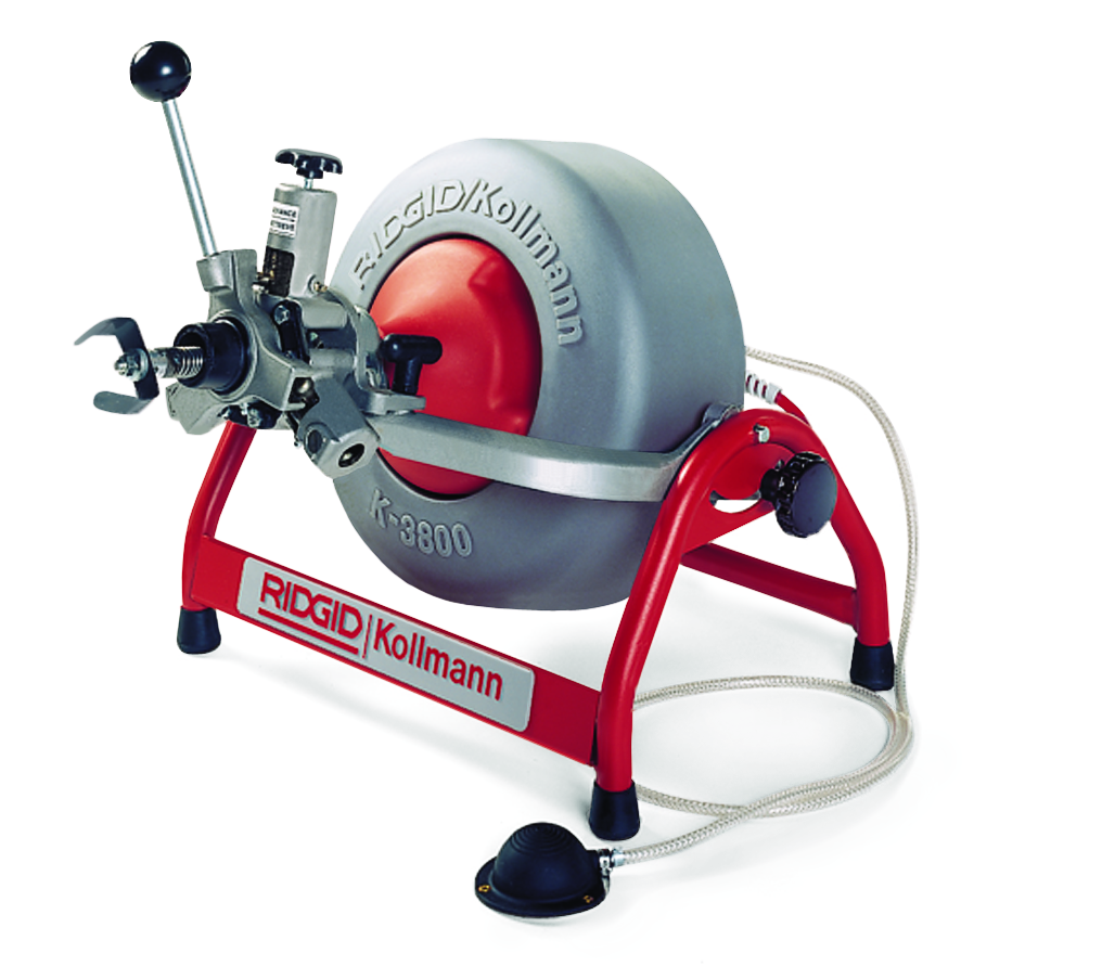VIEMÄRINAVAAJA RIDGID K-3800 12MMX23M JOUSELLA