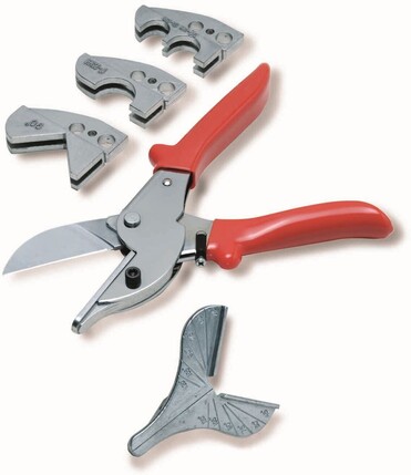 Universalsaks for plast med 5 Kniver