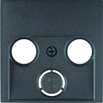 CENTRE PLATE ANT. OUTLET TV+R(+SAT) ANT
