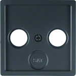 CENTRE PLATE ANT. OUTLET TV+R(+SAT) ANT