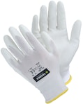 SYNTHETIC GLOVE TEGERA 850 PU, PALM-DIPPED WHITE SIZE 8