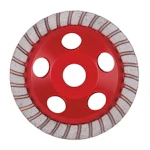 DIAMOND CUP WHEEL MILWAUKEE TURBO 125MM