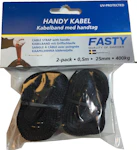 KABELBAND MED HANDTAG 50CM 400KG 2-PACK