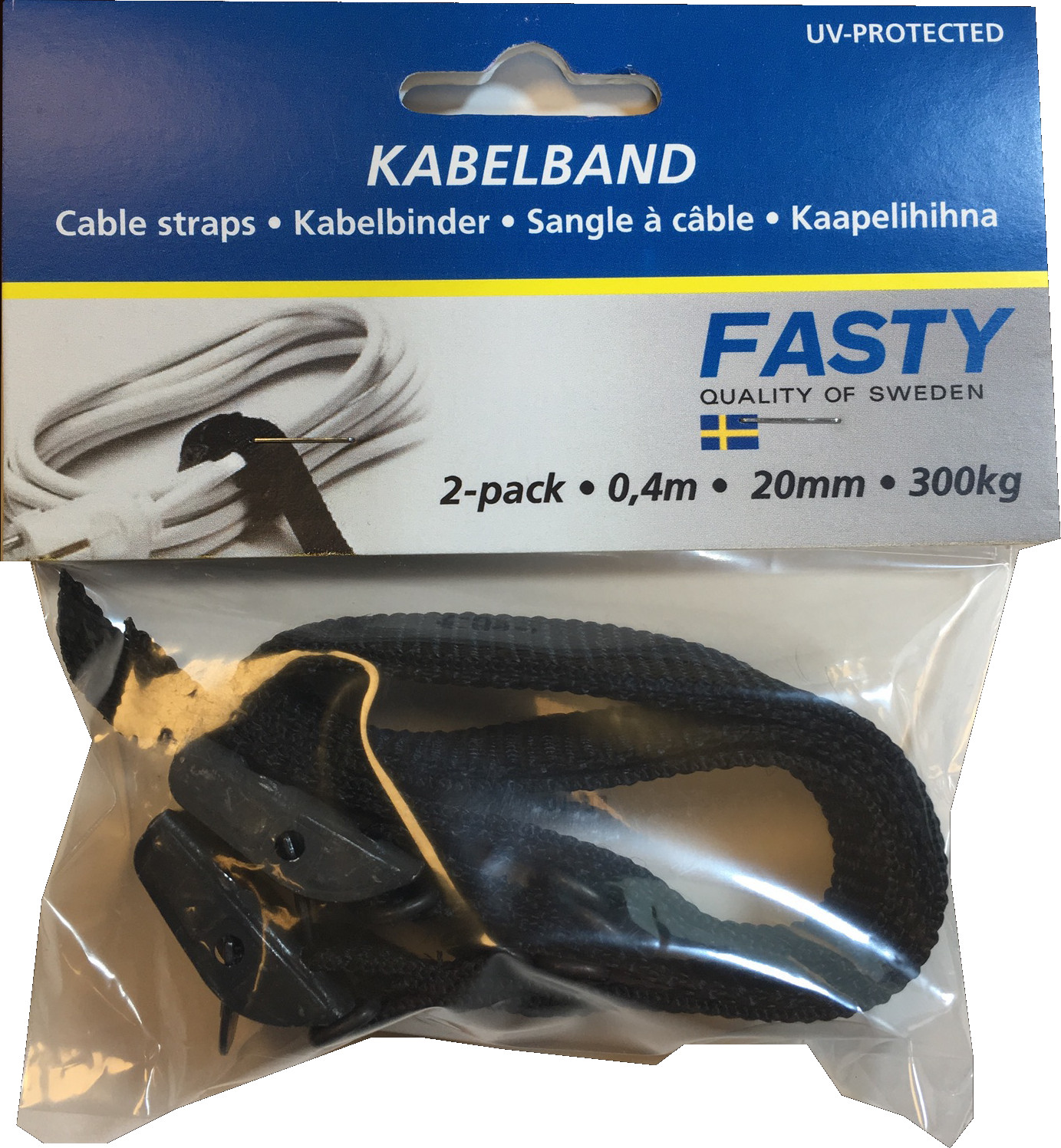 KABELBAND 40CM 300KG 2-PACK