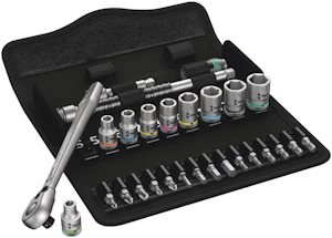 wera Ratchet set 8100 sa 8 zyklop 1/4"