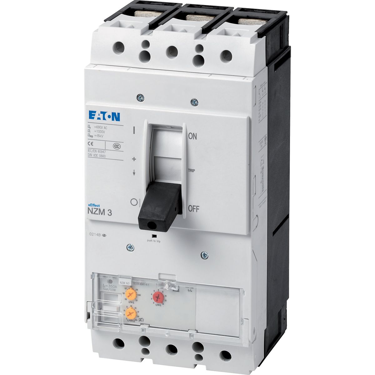 EFF.BRYTER F/MOTOR 3P 220A NZMN3-ME220