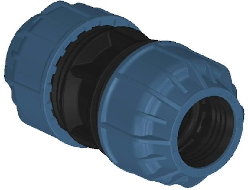 PE DVIGUBA MOVA D25 SRIEGINĖ | Plastikinės srieginės jungtys PE ...